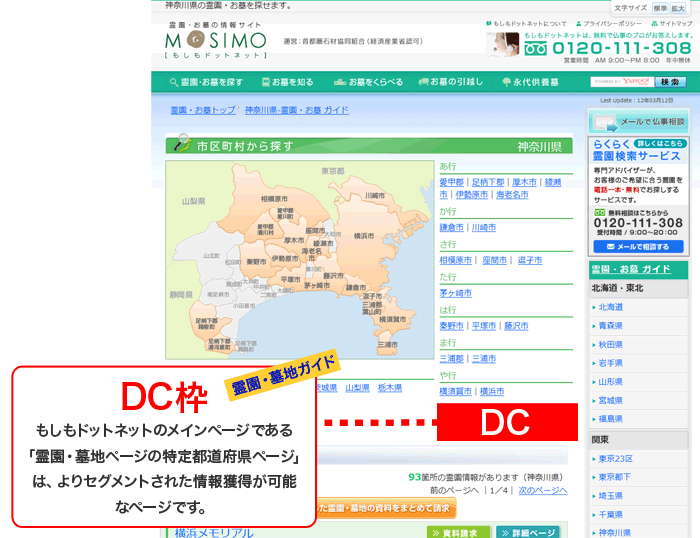 霊園・墓地ガイド都道府県毎ページ