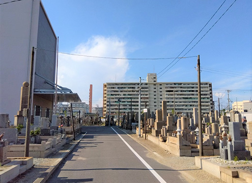 長瀬墓地