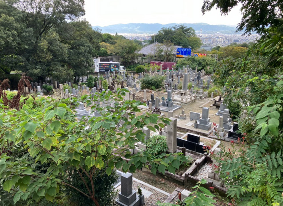 京都市営　清水山墓地