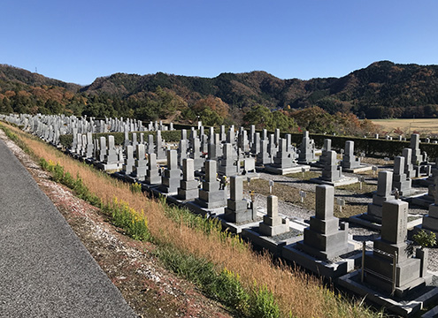 長浜市営　松の岩公園墓地