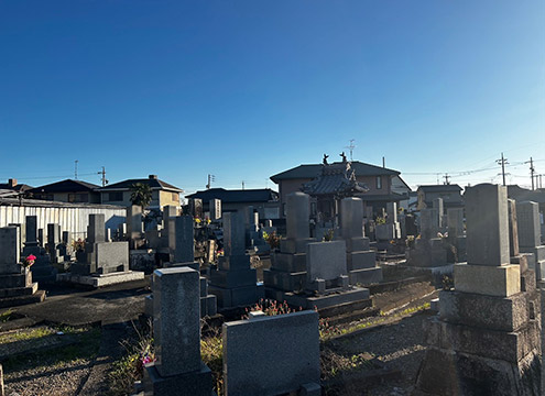 羽島市営　曲利区共同墓地