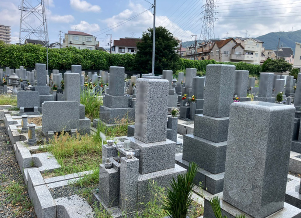 植附・芝墓地