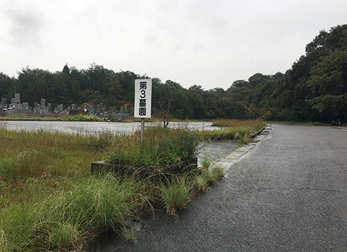 宇部市営　白石公園墓地