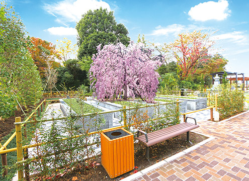 川口　緑の霊園　安行彩樹園地