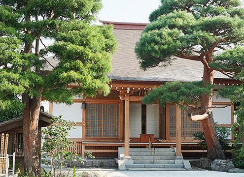 普門寺　日野宿　みちの墓苑