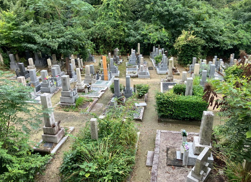 京都市営　清水山墓地