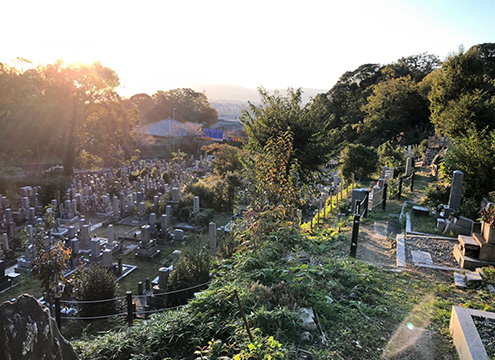 京都市営　清水山墓地