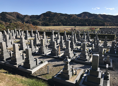 長浜市営　松の岩公園墓地