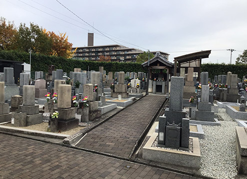 東大阪市　松原墓地
