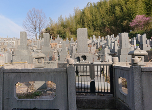 仁保本浦観音寺墓地