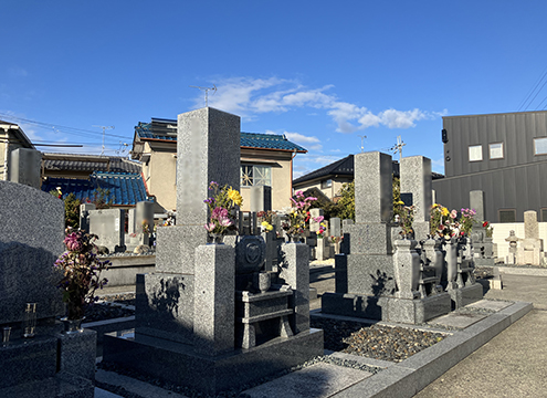 今宿川向墓地