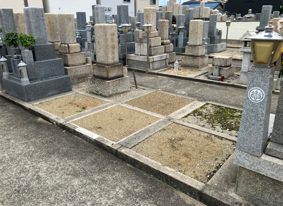 矢田冨田町墓地