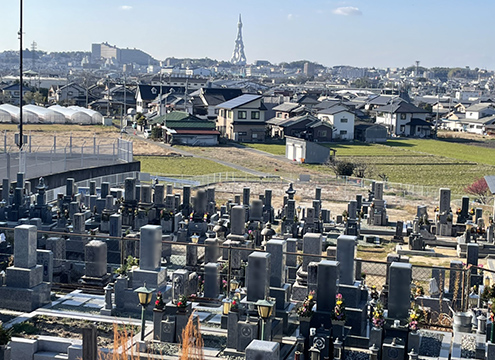 山中田墓地