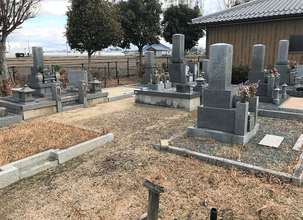 栗東市営 十里墓地