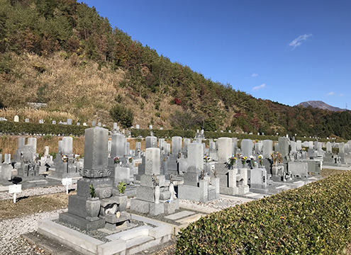 長浜市営　松の岩公園墓地