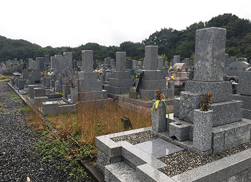 宇部市営　白石公園墓地