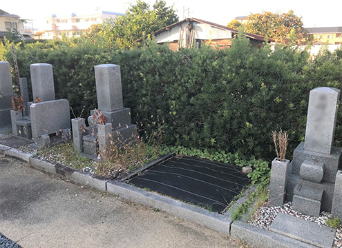 東川島共同墓地