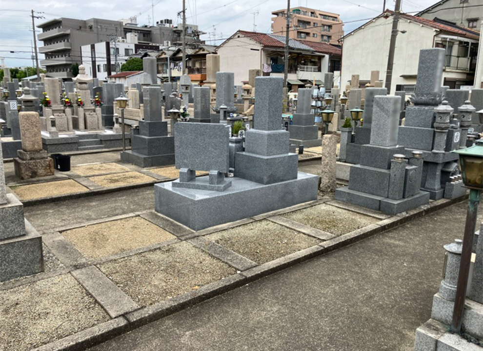 矢田冨田町墓地