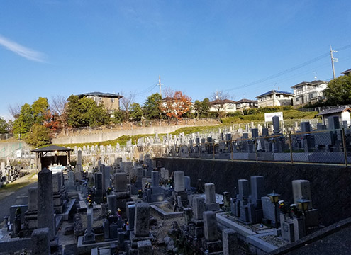 山中田墓地